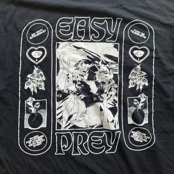 Easy Prey Black Shirt Size XL ATX HXC - Picture 2 of 2
